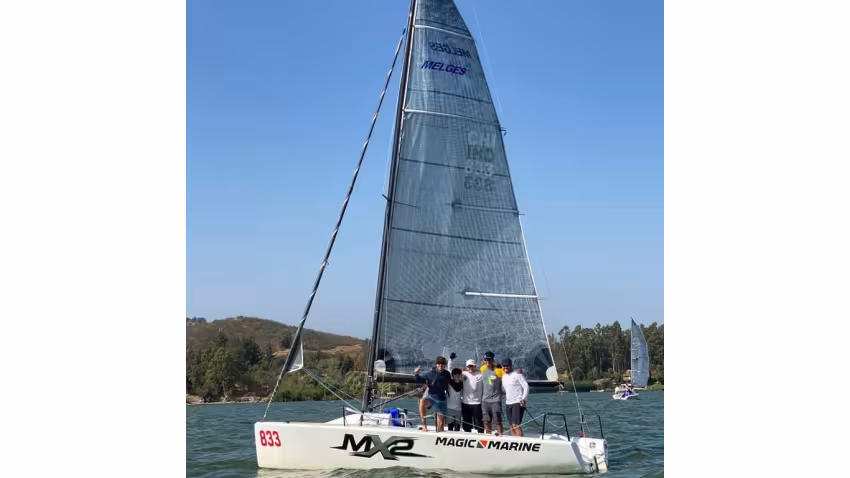 Magic Marine CHI833 of Pablo Gallyas - 2022 Chilean Melges 24 Champion
