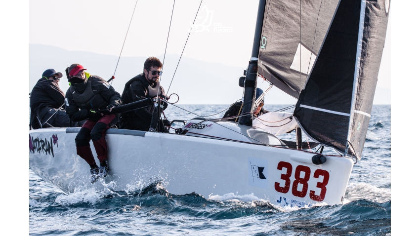 Mataran CRO 383 of Ante Botica with Ivo Matic, Mario Skrlj, Damir Civadelic and Pina Buble - CRO Melges 24 Cup 2022 Event 3 - Opatija