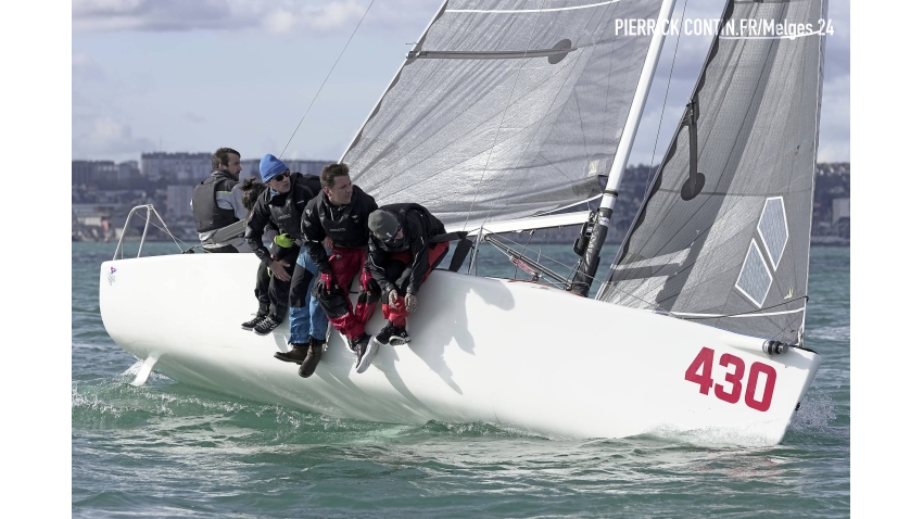 Spirit of Salufred FRA430 of Remy Thuillier - French Melges 24 Tour 2022 - Cherbourg