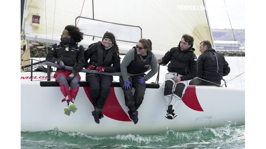 Thunder Struck FRA268 of Gregoire Napoly - FRA Melges 24 Tour 2022 - Cherbourg