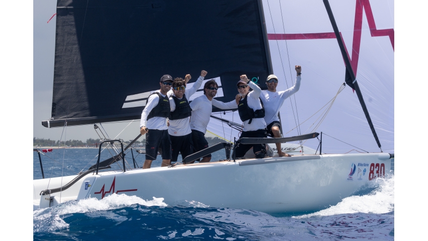 Melges 24 Corinthian World Champion 2022 Taki 4 (ITA), claiming their fourth Corinthian World Title with Niccolo Bertola, Giacomo Fossati, Giovanni Bannetta, Pietro Seghezza, and Marco Zammarchi