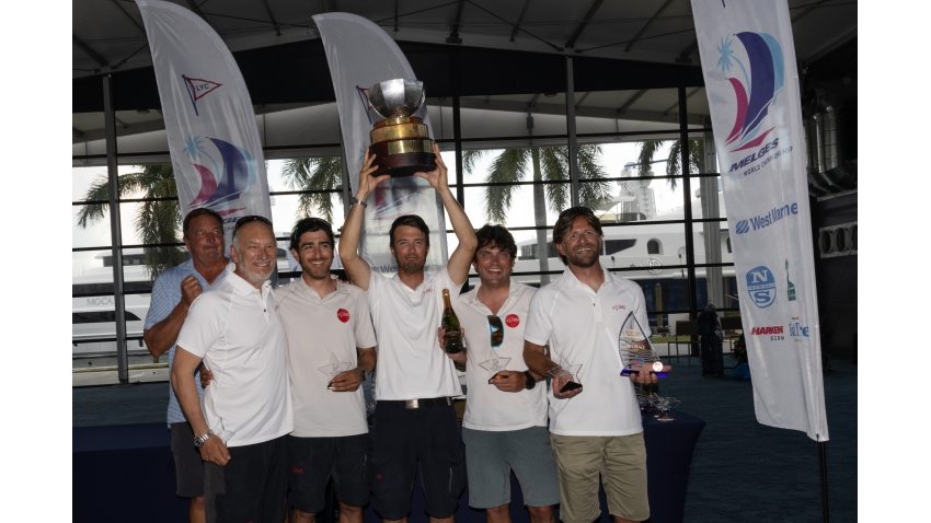 Melges 24 Corinthian World Champion 2022 Taki 4 (ITA), claiming their fourth Corinthian World Title with Niccolo Bertola, Giacomo Fossati, Giovanni Bannetta, Pietro Seghezza, and Marco Zammarchi with the Challenge Henri Samuel Corinthian World Trophy