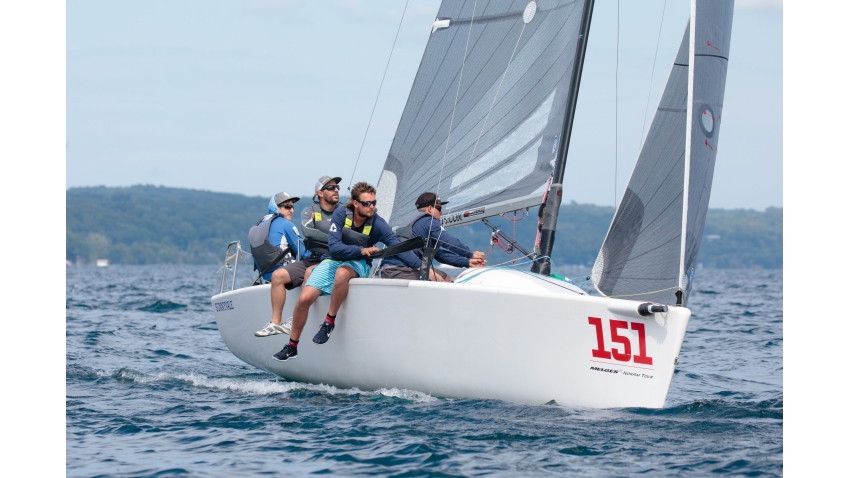 Melges 24 2017 & 2019 North American Champion Sunnyvale (CAN) of Fraser McMillan with Aidan Koster, Alexander Levkovskiy, Ansel Koehn, Kieran Horsburgh