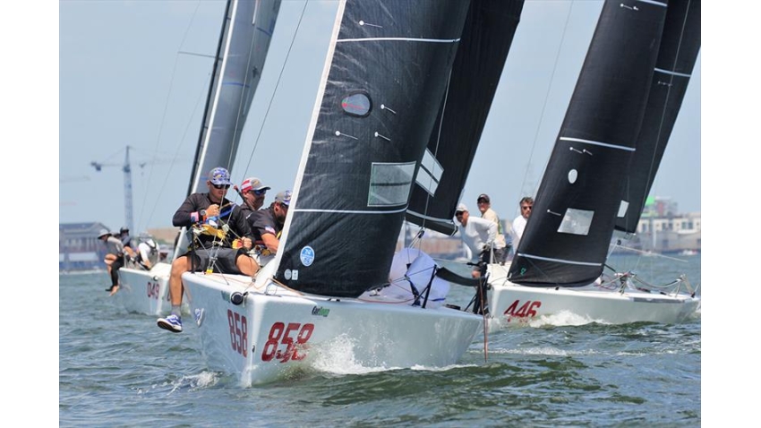 Travis Weisleder's Lucky Dog USA858 with John Bowden, Mark Mendelblatt and Hayden Goodrick - Charleston Race Week 2022