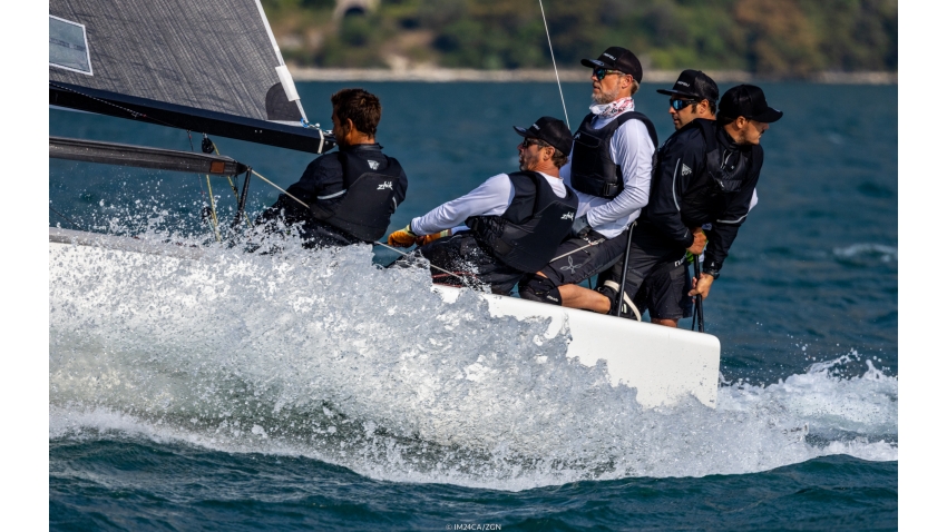 Peter Karrie's Nefeli GER673 - Melges 24 European Sailing Series 2022 - Event 4 - Riva del Garda, Italy