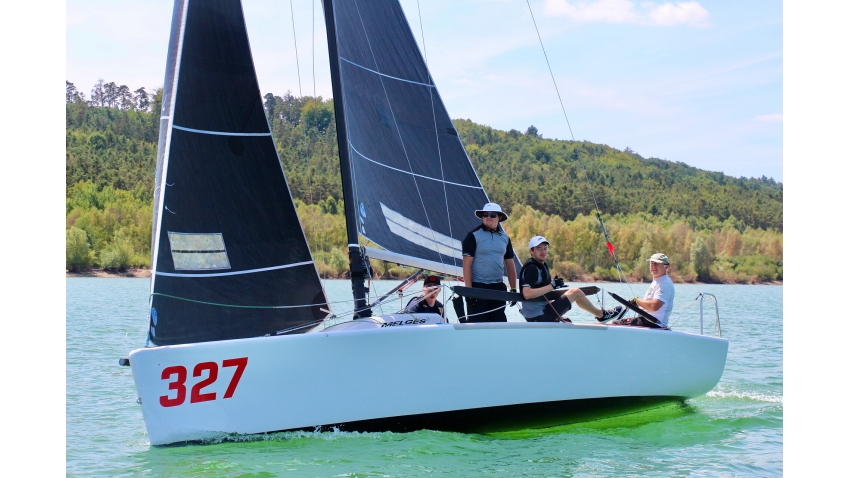 Ballyhoo Reloaded GER327 of Martin Thiermann with Thomas MAURER, Maximilian THIERMANN and Johannes THIERMANN - Melges 24 German Open 2022