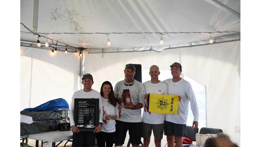 Zingara CAN853 of Richard Reid Reid and his team of Cole Brauer, Ian Sloan, Brian Kamilar and Chris Watters - Melges 24 Canadian Champion 2022