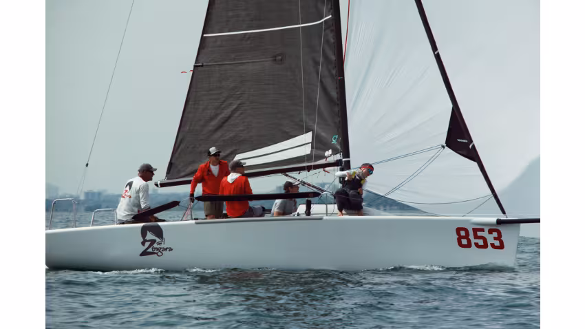 Zingara CAN853 of Richard Reid Reid and his team of Cole Brauer, Ian Sloan, Brian Kamilar and Chris Watters - Melges 24 Canadian Champion 2022