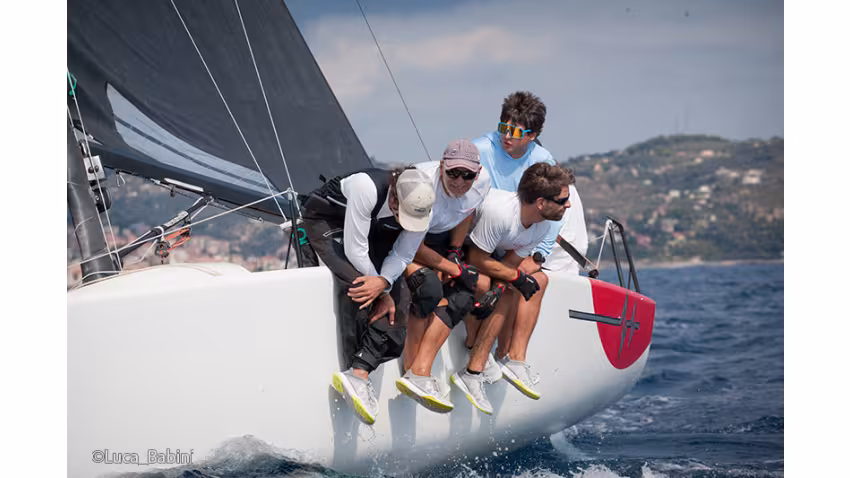 Taki 4 ITA 778 - Niccolo Bertola, Giacomo Fossati, Marco Zammarchi, Giovanni Bannetta and Pietro Seghezza - Melges 24 Italian Champions 2022 - Imperia, Italy