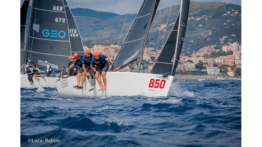 Akos Csolto’s Chinook HUN850 - 3rd Overall and Corinthian at the 5th event of the  Melges 24 European Sailing Series 2022 in Imperia, Italy