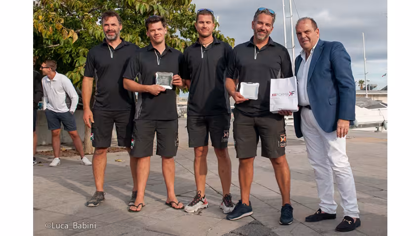 Akos Csolto’s Chinook HUN850 - 3rd Overall and Corinthian at the 5th event of the  Melges 24 European Sailing Series 2022 in Imperia, Italy