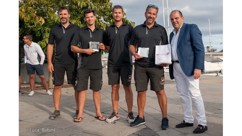 Akos Csolto’s Chinook HUN850 - 3rd Overall and Corinthian at the 5th event of the  Melges 24 European Sailing Series 2022 in Imperia, Italy