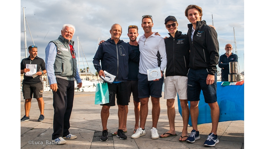 White Room GER677 of Michael Tarabochia with Luis Tarabochia at the helm - 2nd Overall and Corinthian at the Melges 24 European Sailing Series 2022 Event 5 - Imperia, Italy