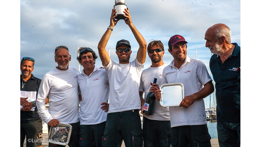 Taki 4 ITA 778 - Niccolo Bertola, Giacomo Fossati, Marco Zammarchi, Giovanni Bannetta and Pietro Seghezza - Melges 24 Italian Champions 2022 - Imperia, Italy