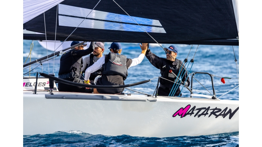 Mataran 24 CRO383 of Ante Botica - Boat of the Day at the Melges 24 Europeans 2022 in Genova on Day Two -