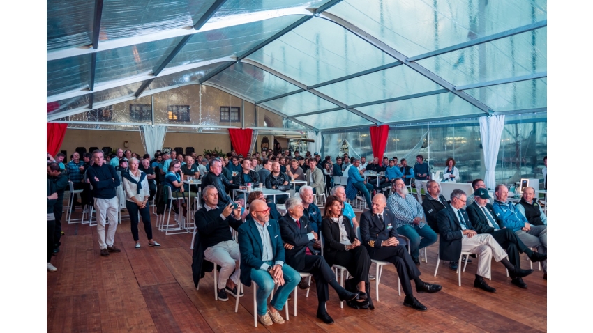 Opening Ceremony of the Melges 24 European Championship 2022 in Yacht Club Italiano, Genoa
