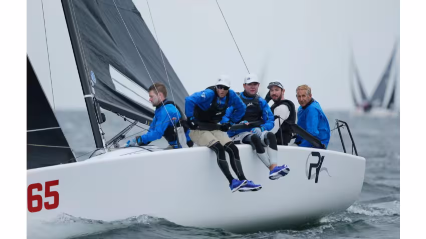 Drew Freides' Pacific Yankee and crew members Charlie Smythe, Alec Anderson, Nic Asher and Mark Ivey moved up the leaderboard to finish the day in second overall.