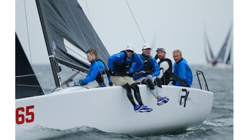 Drew Freides' Pacific Yankee and crew members Charlie Smythe, Alec Anderson, Nic Asher and Mark Ivey moved up the leaderboard to finish the day in second overall.