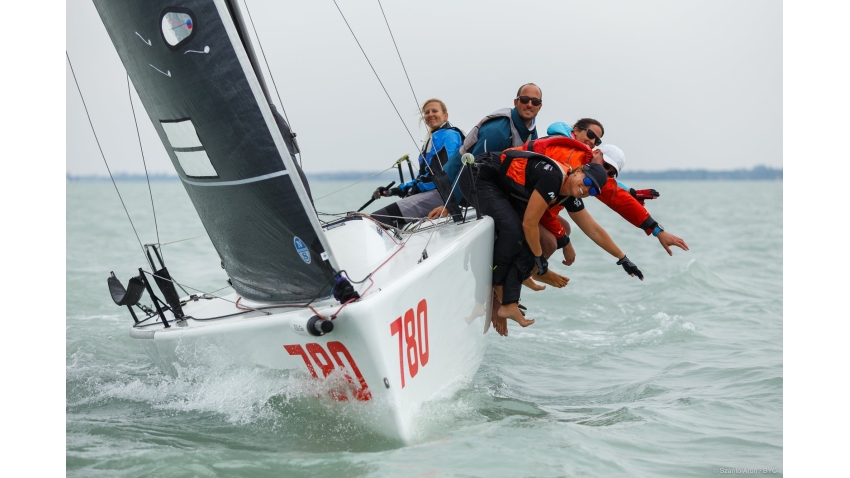 Passion HUN780 of Bea Majoross - 2022 Melges 24 Hungarian Nationals