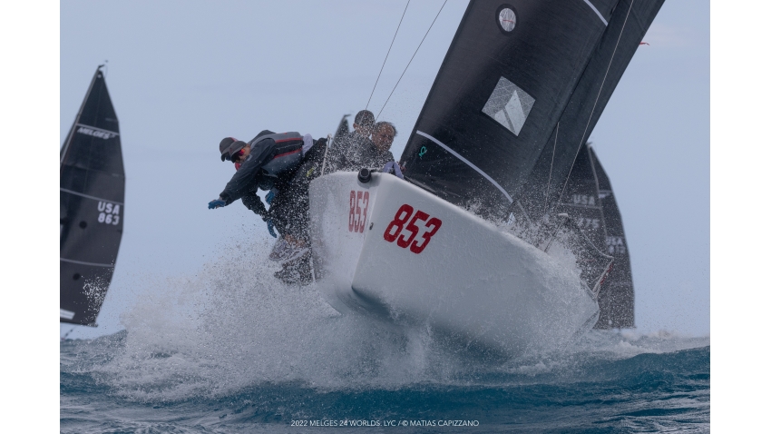 Zingara CAN853 of Richard Reid - Melges 24 Worlds 2022 - Ft Lauderdale, FL, USA