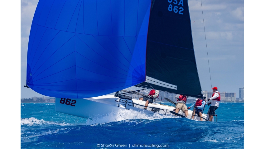 3 1/2 Men USA862 of Steve Suddath - Melges 24 Worlds 2022 - Ft. Lauderdale, FL, USA