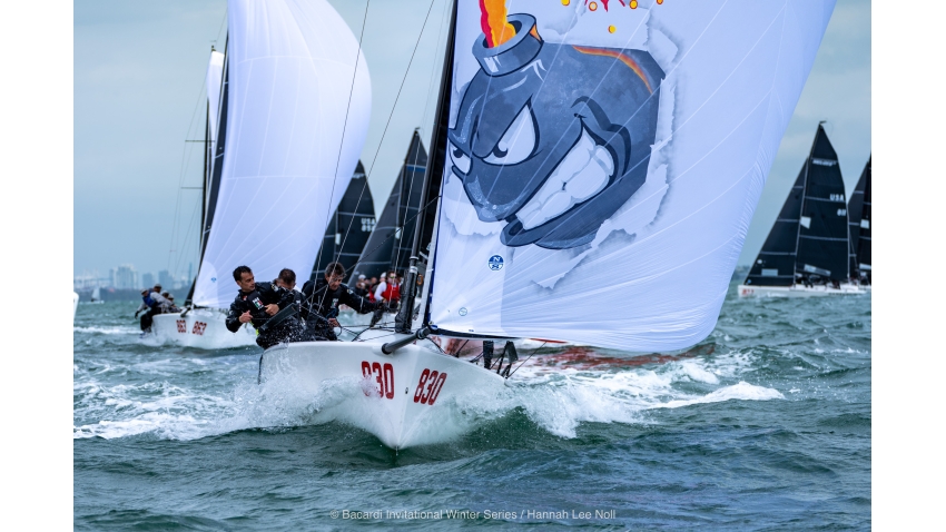 Bombarda ITA830 of Andrea Pozzi with Carlo Zermini, Matteo Ivaldi, Stefano Ciampalini and Nicolas Dal Ferro - 2022-2023 Bacardi Winter Series Event 2, Miami, FL