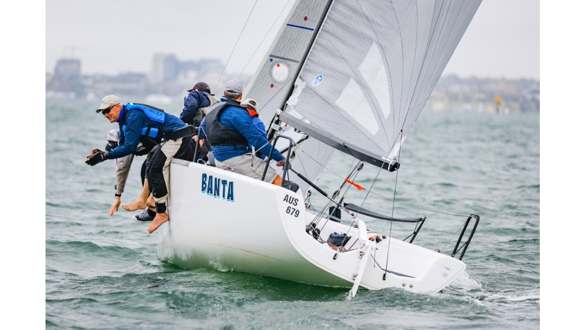 Banta AUS679 of Chris Links - 2023 Australian Melges 24 Nationals