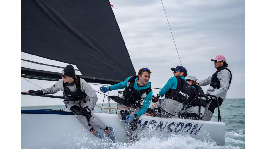 Monsoon USA851 of Bruce Ayres with Thomas Dietrich, Edward Hackney, Chelsea Simms and Jeremy Wilmot - 2022-2023 Bacardi Invitational Winter Series Event 2