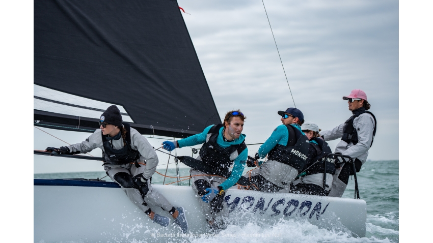 Monsoon USA851 of Bruce Ayres with Thomas Dietrich, Edward Hackney, Chelsea Simms and Jeremy Wilmot - 2022-2023 Bacardi Invitational Winter Series Event 2