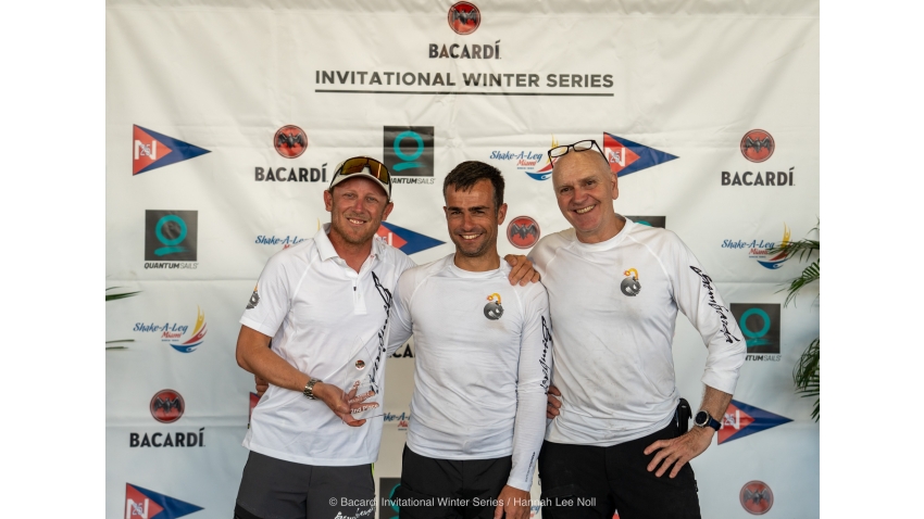 Giulio Desiderato, Nicholas Dal Ferro and Federico Valenti representing Andrea Pozzi's Bombarda - 2022-2023 Bacardi Invitational Winter Series Event 2