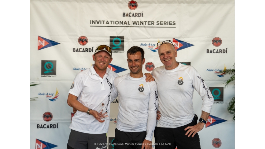Giulio Desiderato, Nicholas Dal Ferro and Federico Valenti representing Andrea Pozzi's Bombarda - 2022-2023 Bacardi Invitational Winter Series Event 2