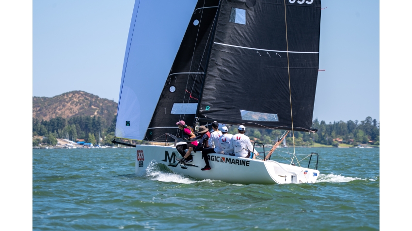 Magic Marine CHI833 of Pablo Gallyas - 2023 Melges 24 Chilean champion