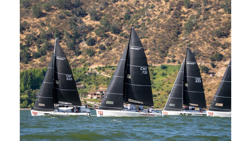 2023 Melges 24 Chilean Nationals on Lake Rapel