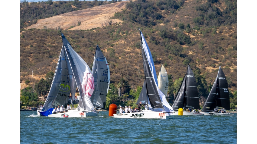 2023 Melges 24 Chilean Nationals on Lake Rapel