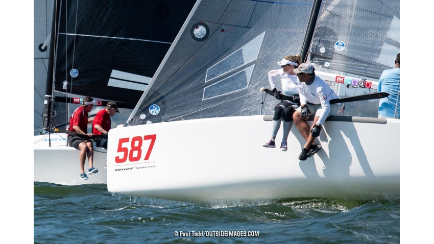 Obsession USA587 of Gary Schwarting - Helly Hansen Sailing World Regatta Series 2022 St. Pete, FL, USA