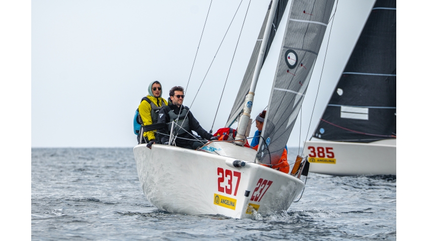 Palmina CRO237 with Bojan Vrscaj helming - CRO Melges 24 Cup 2023 Dubrovnik