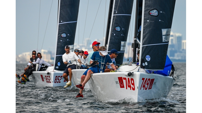 Team RRH NOR749 of Jan Fredrik Dyvi - Bacardi Cup Invitational Regatta 2023