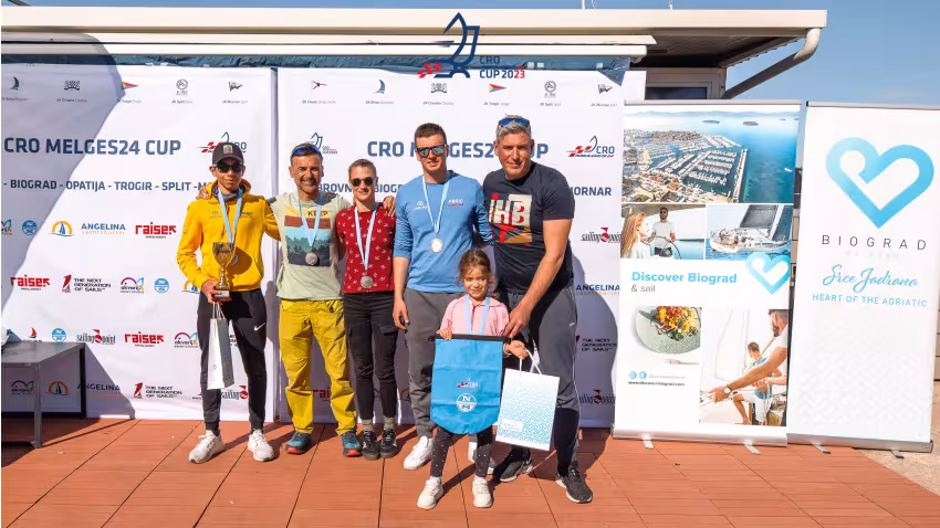 Team Panjic of Luka Šangulin - CRO Melges 24 Cup 2023 Biograd