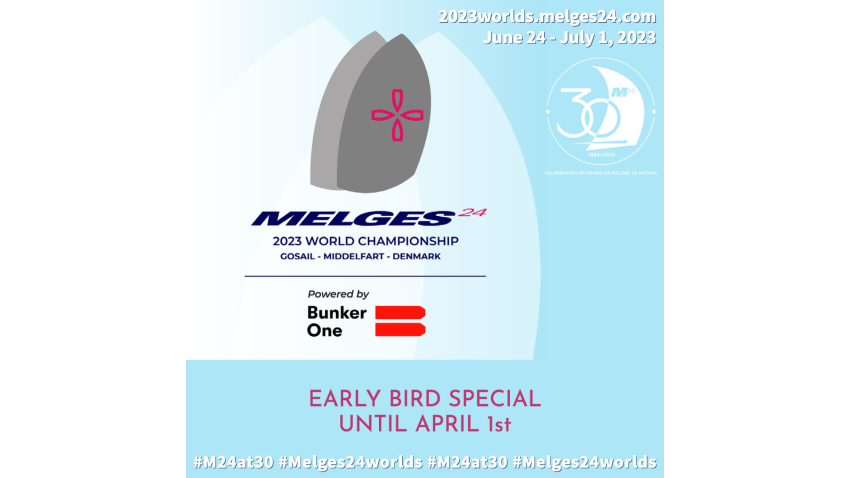 Melges 24 Worlds 2023 - Early Bird Special April 1st