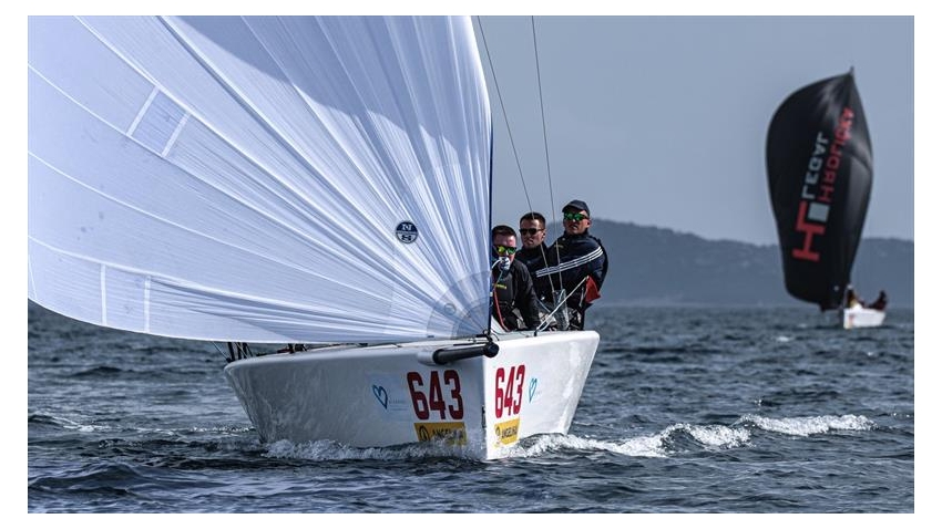Tutta Forza CRO643 with Marin Jakovcev at the helm  - CRO Melges 24 Cup 2023 Biograd