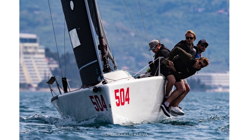 Disco Volante GER504 with Veit Hemmeter at the helm - Marina Portoroz Melges 24 Regatta 2023