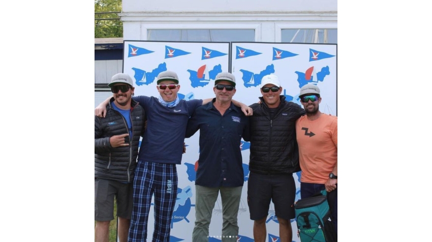 Team Straightarrow USA830 of George Peet-Simms with John Goff, Greiner Hobbs, Todd Jones and Logan Stanley 