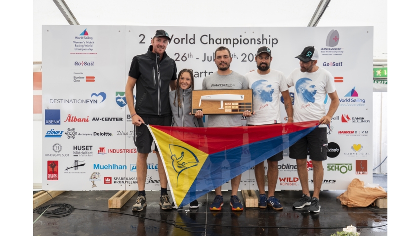 MATARAN 24 CRO649 of Ante Botica with Ivo Matić, Mario Škrlj, Damir Civadelić, Bruna Princivali - New Melges 24 Corinthian World Champion 2023 