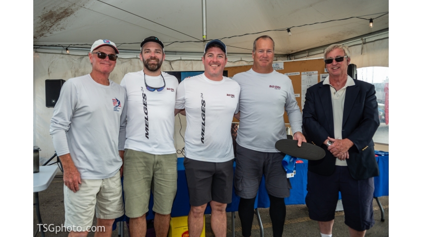 Melges 24 North American Corinthian Bronze 2023 - Bad Idea USA717 of Scot Zimmerman (Skipper) with Bob Clark, Kevin Fisher, Andy Girrell 