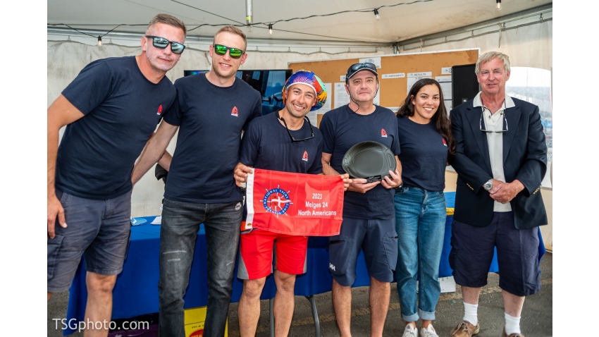 Melges 24 North American Runner-Up 2023 and Corinthian Champion - Surprise CAN629 - Dan Berezin (Skipper), Rachel Harris, Denys Kalchenko, Alex Kapustin, Misha Mayevskyy 