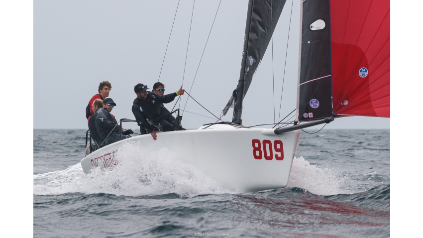 Arkanoe by Montura (ITA) of Sergio Caramel - Melges 24 European Sailing Series, Trieste September 2023