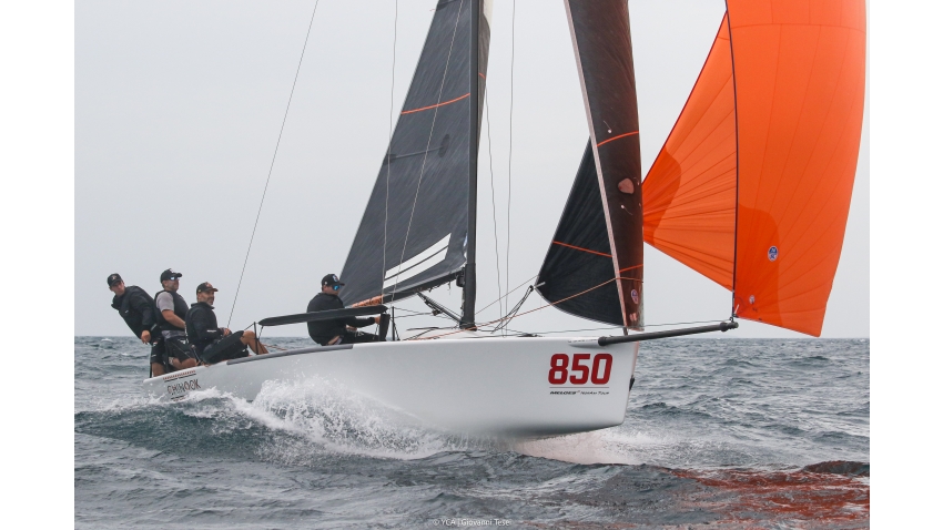 Chinook (HUN) of Akos Csolto - Melges 24 European Sailing Series, Trieste September 2023 