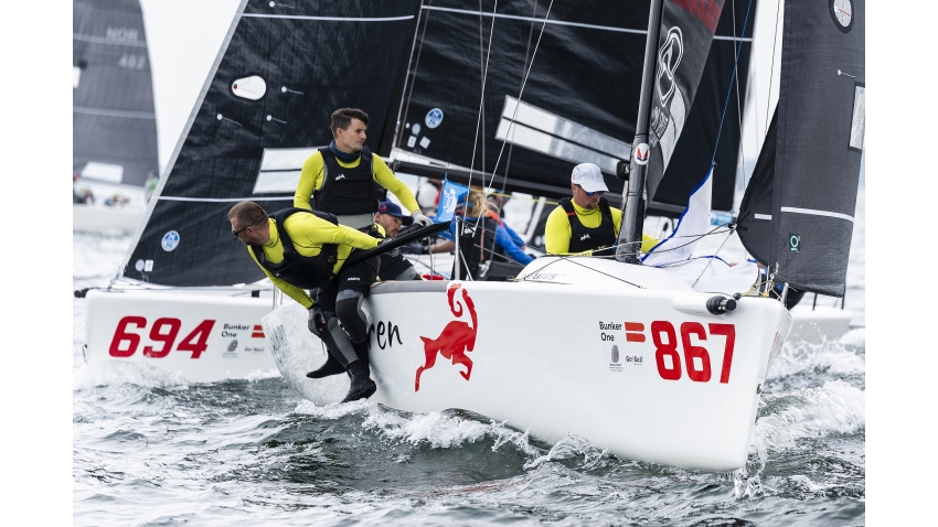 Razjaren CRO867 - the newest boat in the Melges 24 fleet built in Europe in 2023