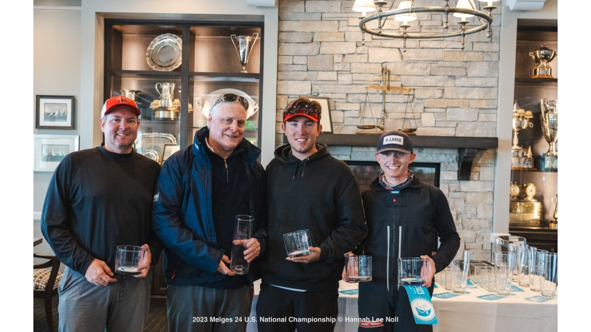 ENTENTE USA685 of Chuck Lamphere with Sam Bartel, Taylor Just and John Porter - 2023 Melges 24 U.S. Nationals