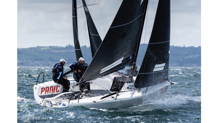 Panjic (CRO) of Luka Šangulin - the runner-up of theMelges 24 European Sailing Series 2023 - Melges 24 World Championship 2023, Middelfart, Denmark, June 2023